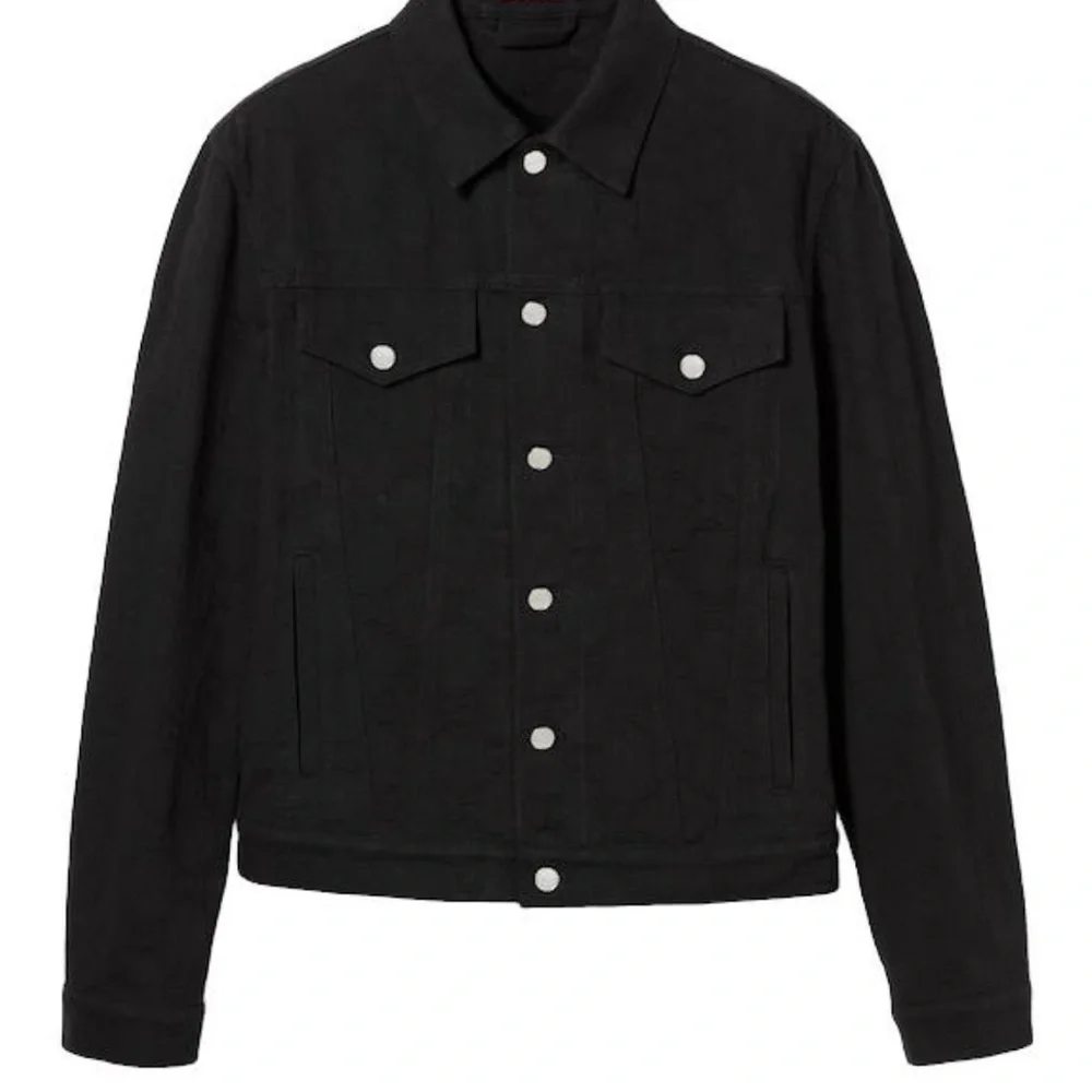Gucci GG Logo Denim Jacquard jacket sz 54/XXL
